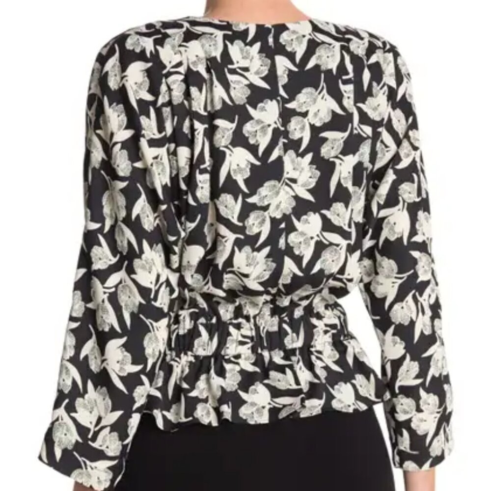 Join Ainslee Floral Peplum Blous